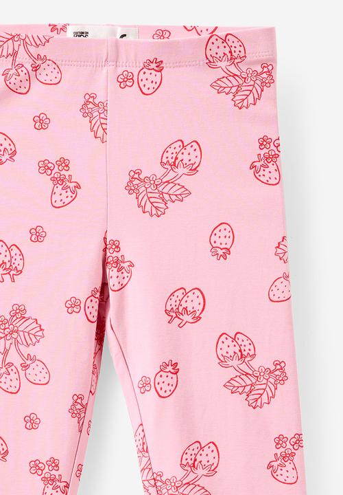 Cotton On - Huggie Tights - Marshmallow/Strawberry