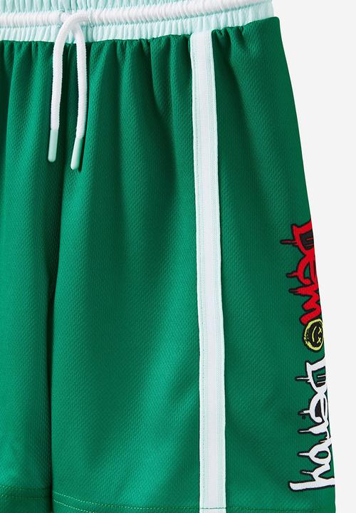 Cotton On - License Sports Short - Lcn Mat Deep Mint/Demo Derby