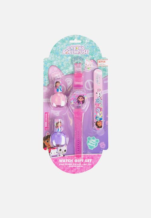 Character Group - Gabby's Dollhouse watch gift set - multi