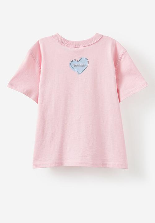 Cotton On - Bobbi Short Sleeve Lcn Tee - Lcn San Blush Pink/Hello Kitty And Friends
