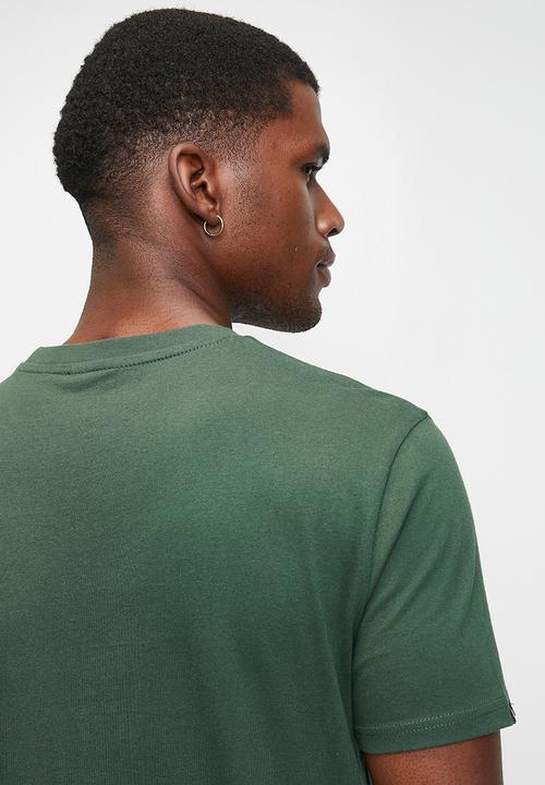 POLO - LUCAS  ESSENTIAL SS T-SHIRT - DARK GREEN