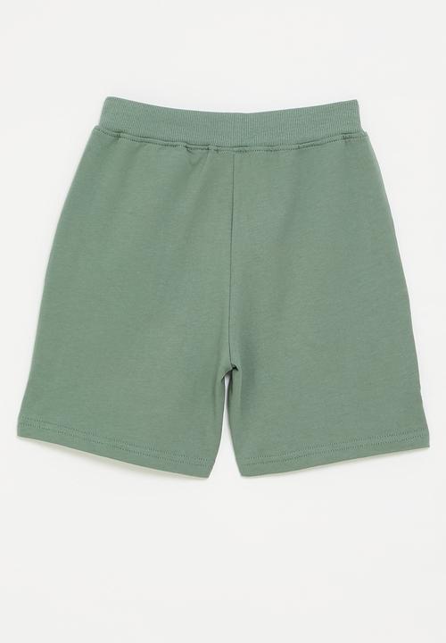 Pop Candy - Printed shorts - olive