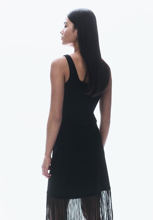 H&M - Draped thong body - black