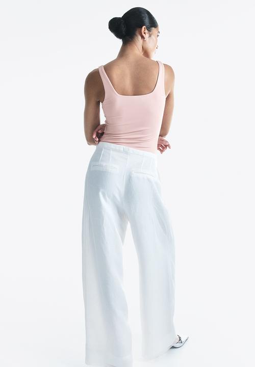 H&M - Draped thong body - light pink
