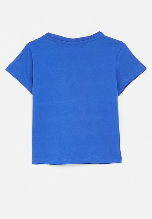Pop Candy - Crew neck tee- royal blue