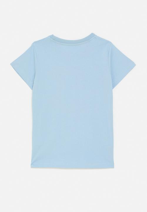Pop Candy - Crew neck tee-light blue