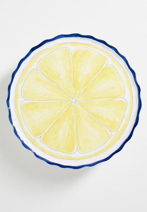 Urchin Art - Lemon cake stand - Multi
