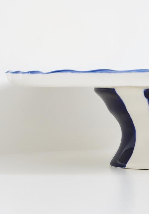 Urchin Art - Lemon cake stand - Multi