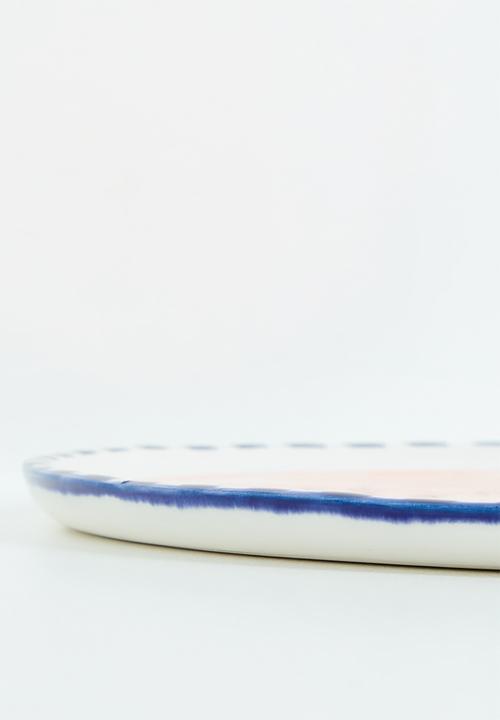 Urchin Art - Citrus platter - Orange