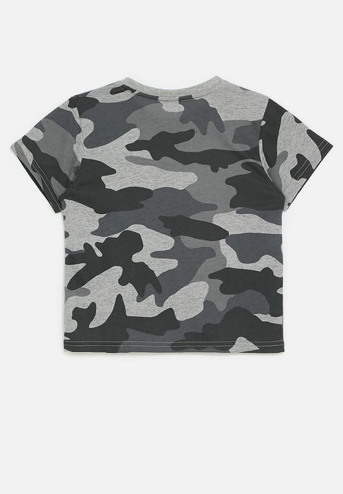 Pop Candy - Camo T-shirt - grey 