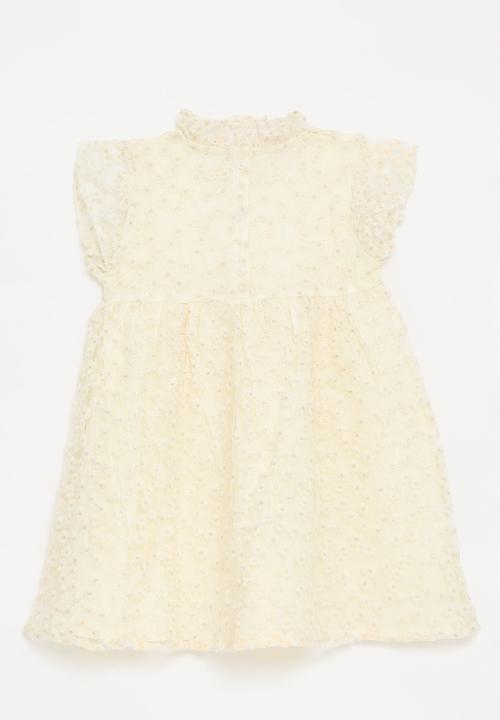 Pop Candy - lace dress - white