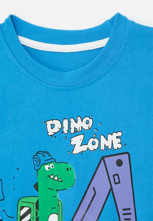 Pop Candy - Printed tee - blue