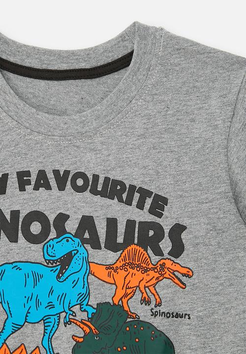 Pop Candy - Printed tee - charcoal