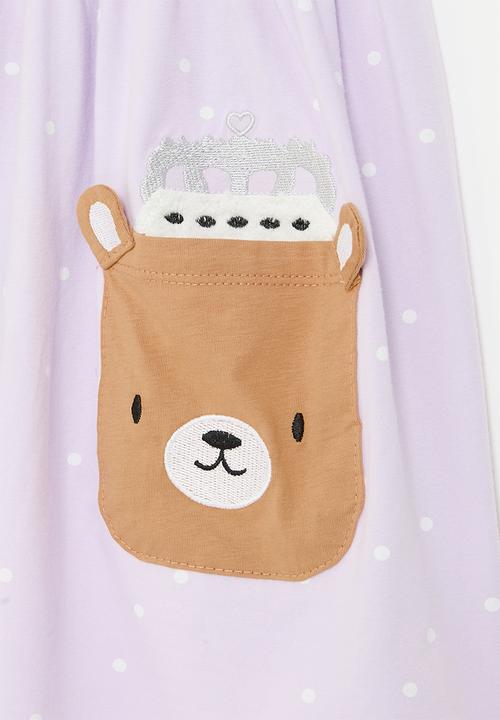 Pop Candy - Short sleeve dress - lilac