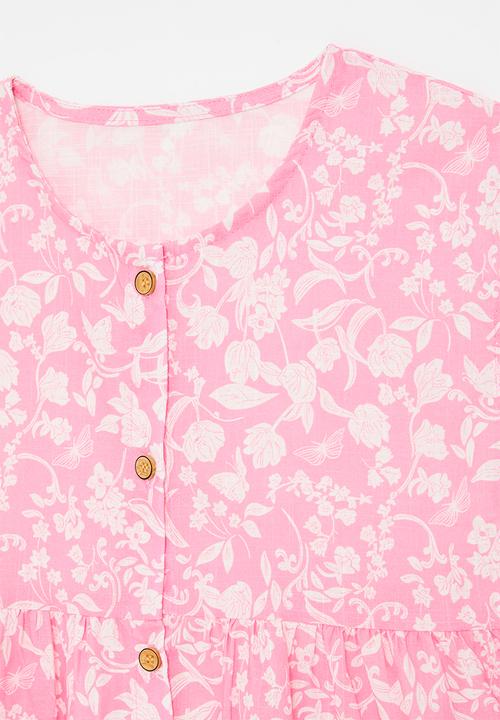 Pop Candy - Button down dress - pink