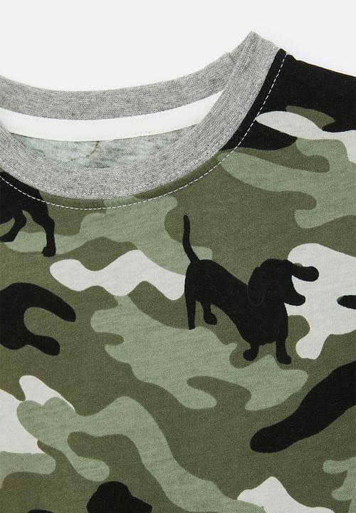 Pop Candy - Camo tee - Green