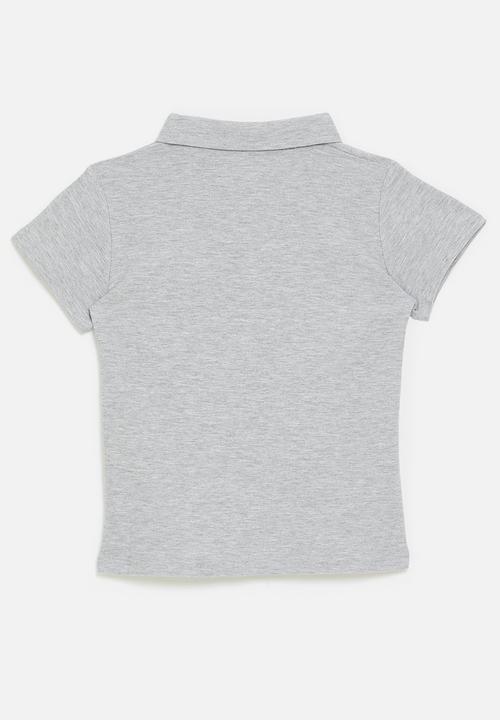 Pop Candy - Plain golfer - grey