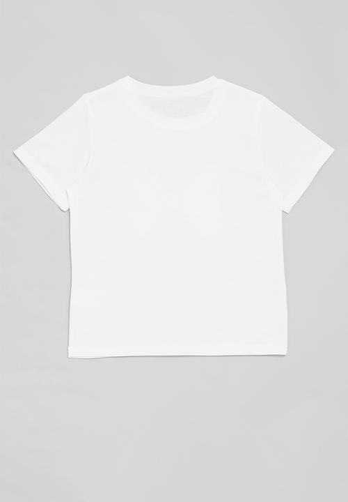 Pop Candy - Tee - white/leopard print bow