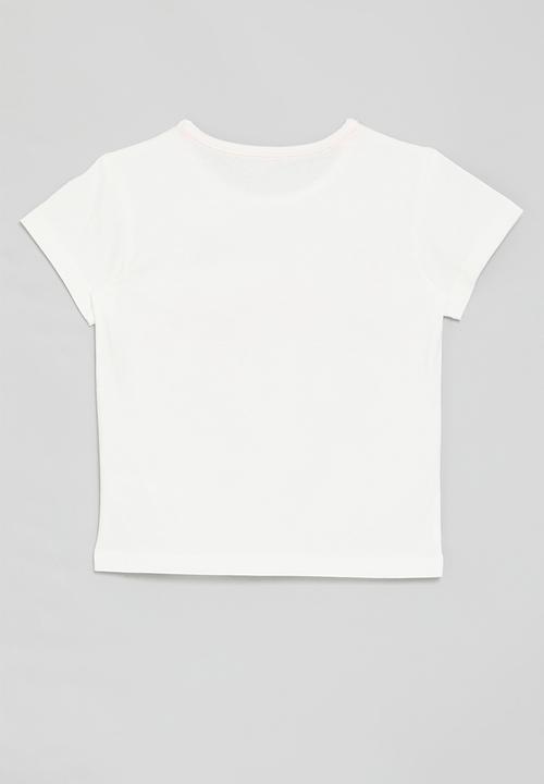 Pop Candy - Printed tee - white