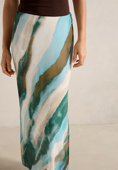 Forever New - Mia Mesh Maxi Skirt - Soft Maren Co-ord