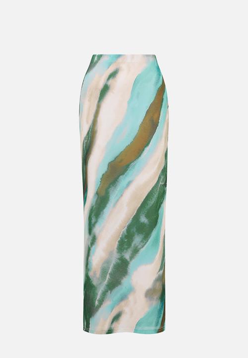 Forever New - Mia Mesh Maxi Skirt - Soft Maren Co-ord