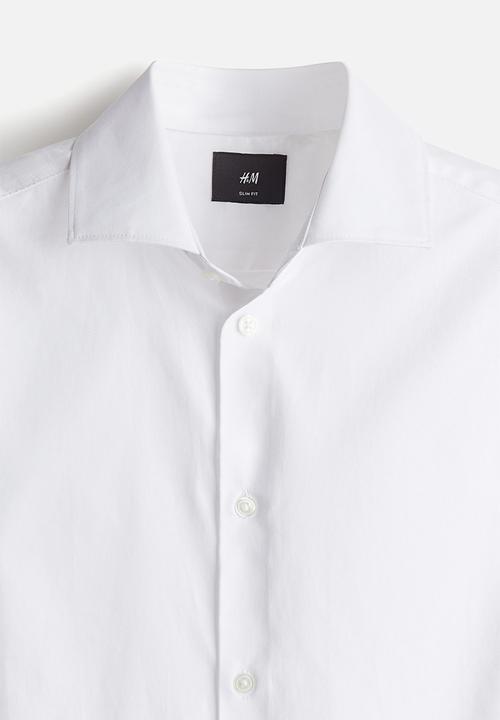 H&M - Slim fit shirt - White