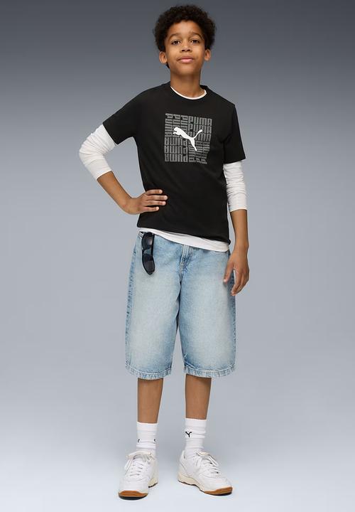 PUMA - Graphic Box Tee B - Puma Black