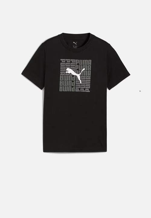 PUMA - Graphic Box Tee B - Puma Black