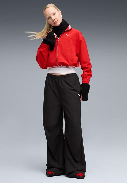 PUMA - Premium Ess Relaxed Woven Jacket - For All Time Red