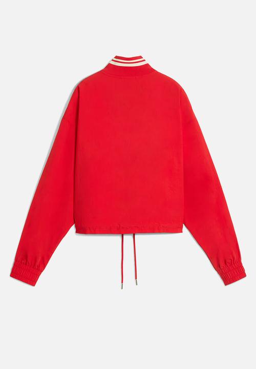 PUMA - Premium Ess Relaxed Woven Jacket - For All Time Red