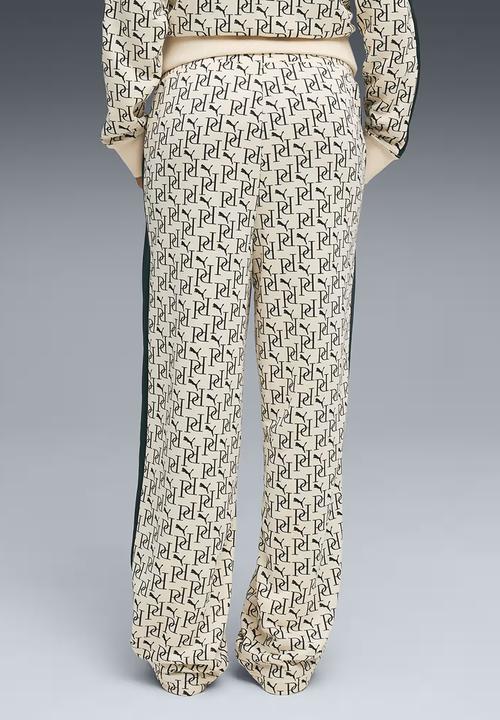 PUMA - T7 AOP Straight Track Pants PT - Alpine Snow