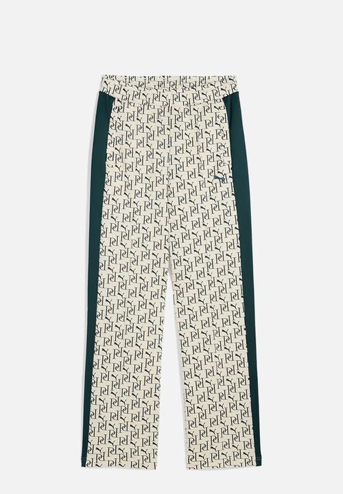 PUMA - T7 AOP Straight Track Pants PT - Alpine Snow