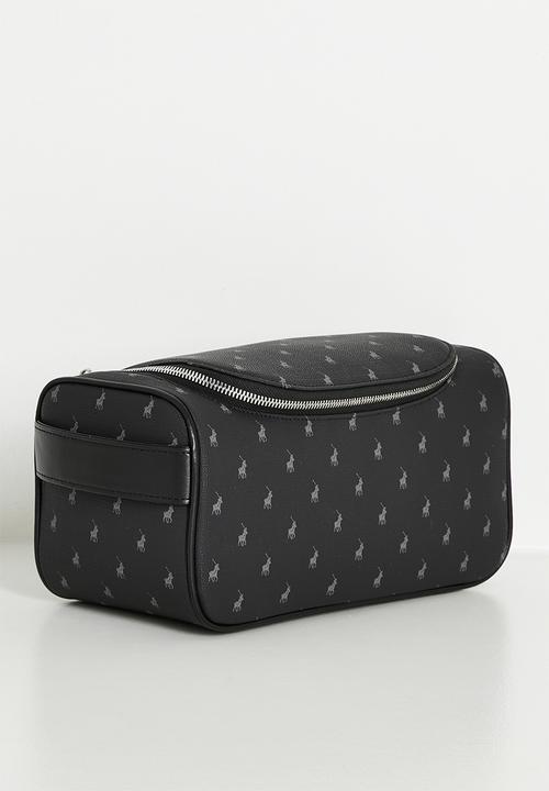 POLO - Signature Toiletry Case - Black