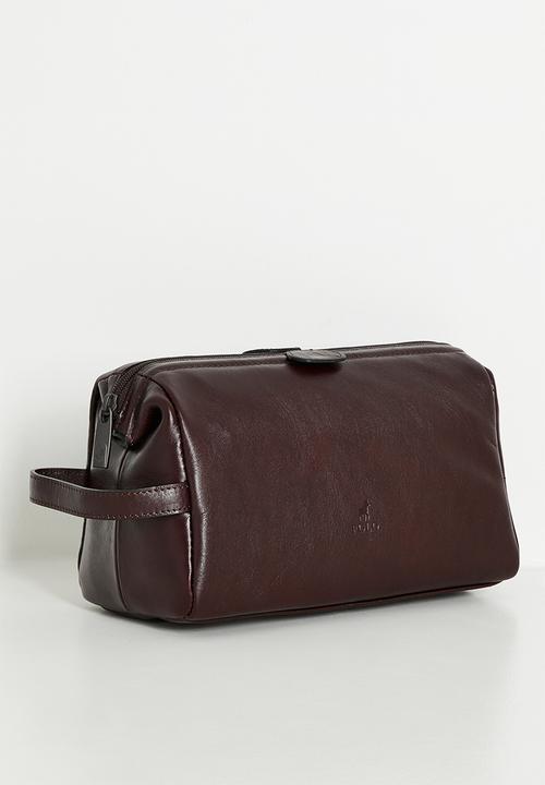 POLO - Delta Toiletry Bag - Brown