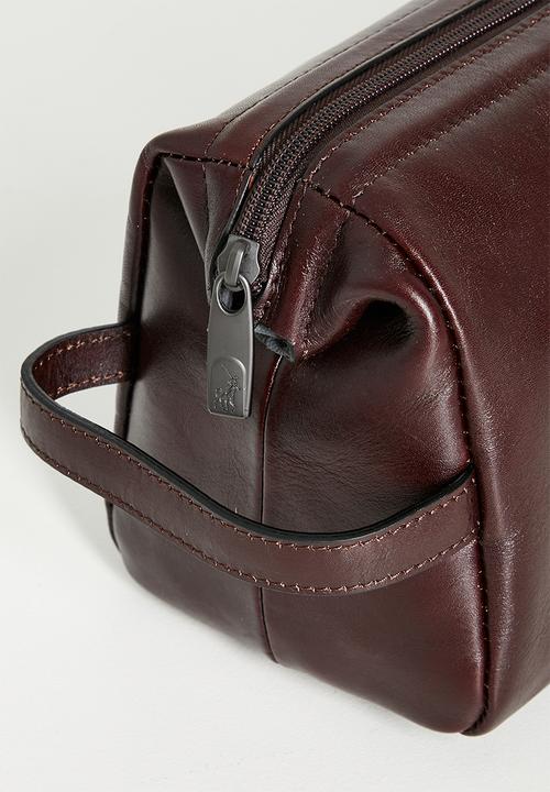 POLO - Delta Toiletry Bag - Brown