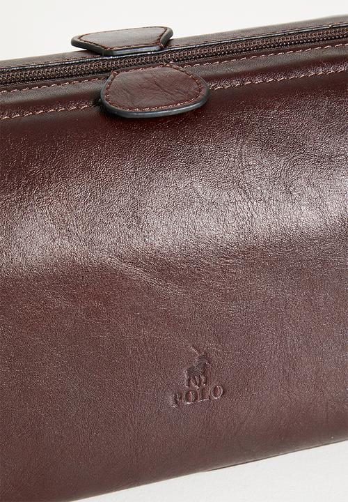 POLO - Delta Toiletry Bag - Brown