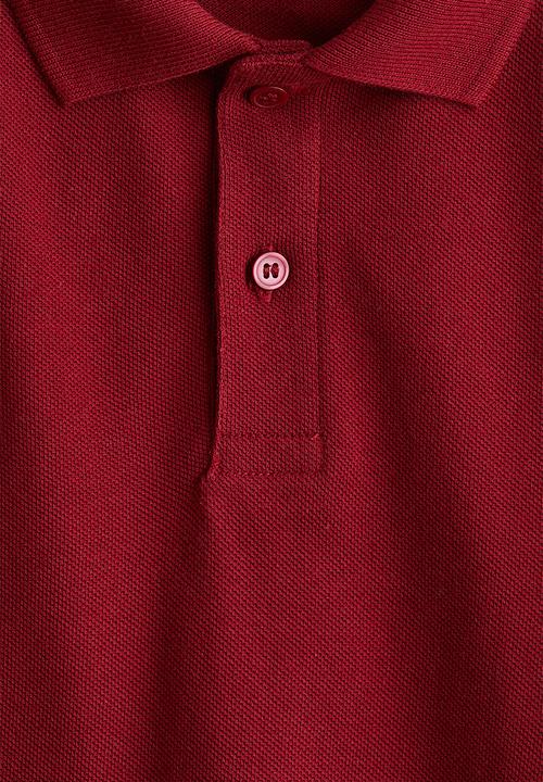 H&M - Cotton piqué polo shirt - red