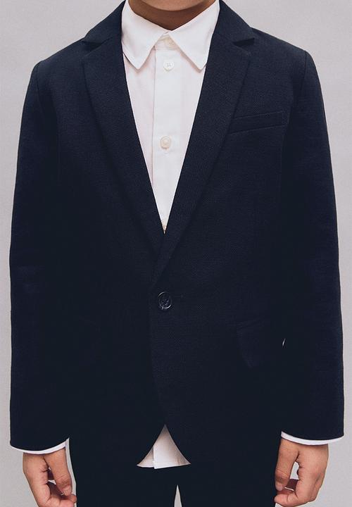 H&M - Single-breasted jacket - navy blue