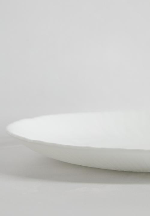 Luigi Bormioli - Bormioli Rocco Coconut Tavola 18pc Dinner Set - white