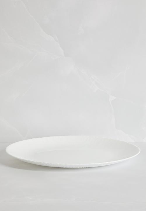 Luigi Bormioli - Bormioli Rocco Coconut Tavola 18pc Dinner Set - white
