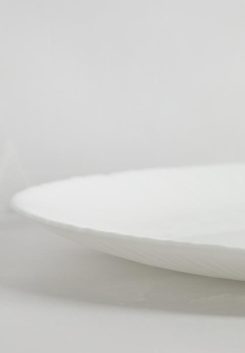 Luigi Bormioli - Bormioli Rocco Coconut Tavola 18pc Dinner Set - white
