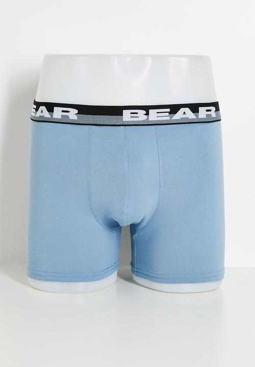 Bear - 2Pk Bodyshorts - Medium Blue/Navy