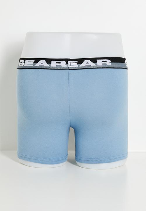 Bear - 2Pk Bodyshorts - Medium Blue/Navy