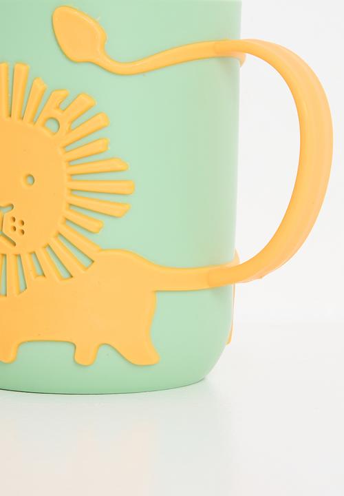 Pop Candy - Mug - mint/yellow lion