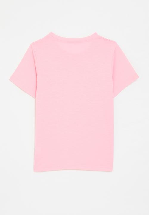 Pop Candy - Tee - pink/leopard print heart