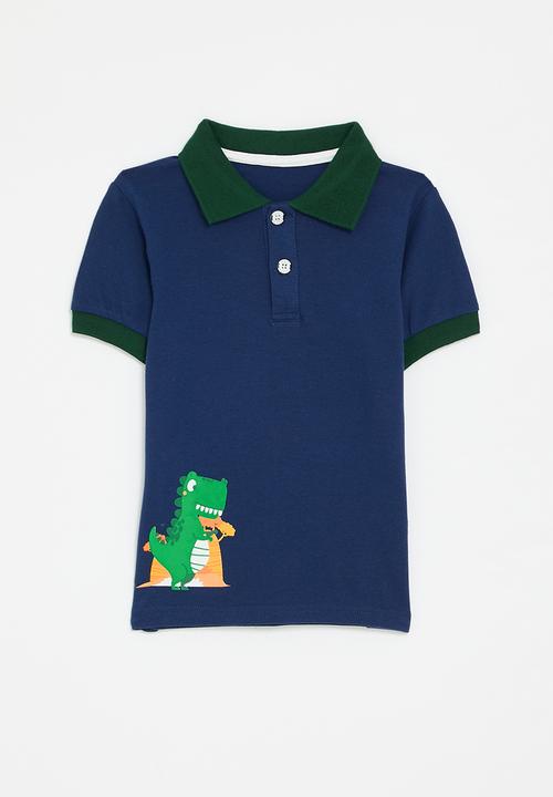 Pop Candy - Dino golfer - navy