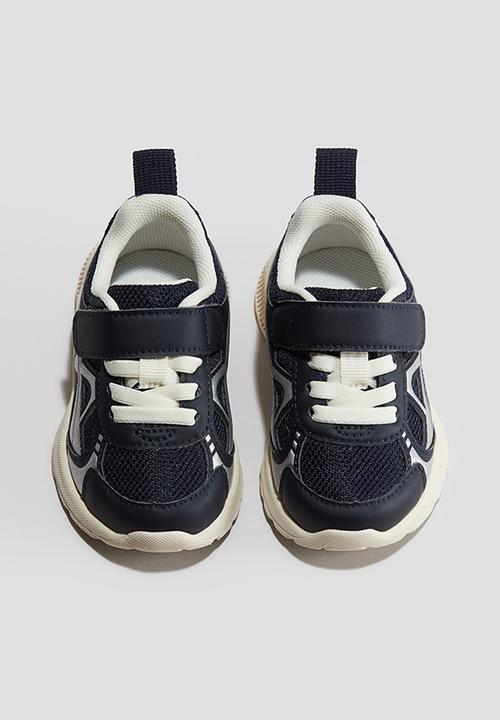 H&M - Trainers - navy blue silver-coloured