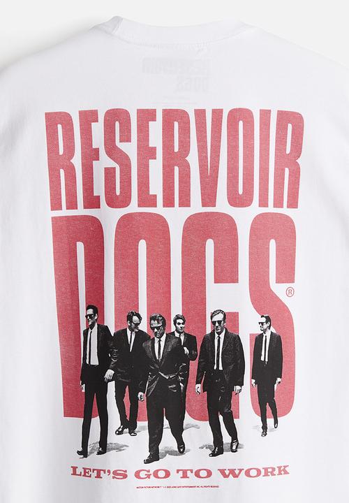 H&M - Loose fit t-shirt - white reservoir dogs