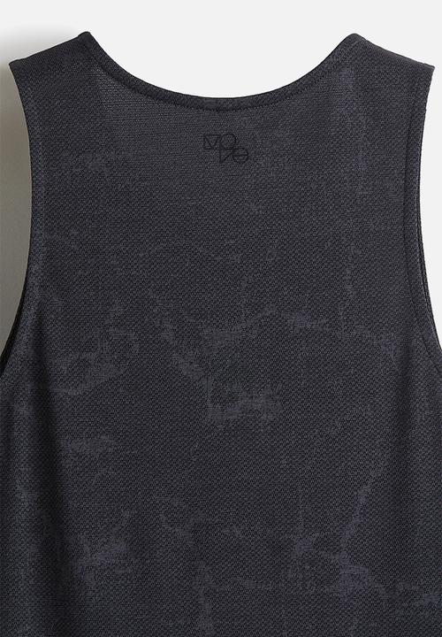 H&M - Regular fit sports vest top with drymove™ - black