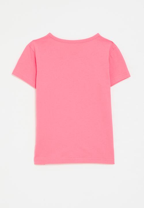 Pop Candy - Unicorn graphic tee - flamingo pink